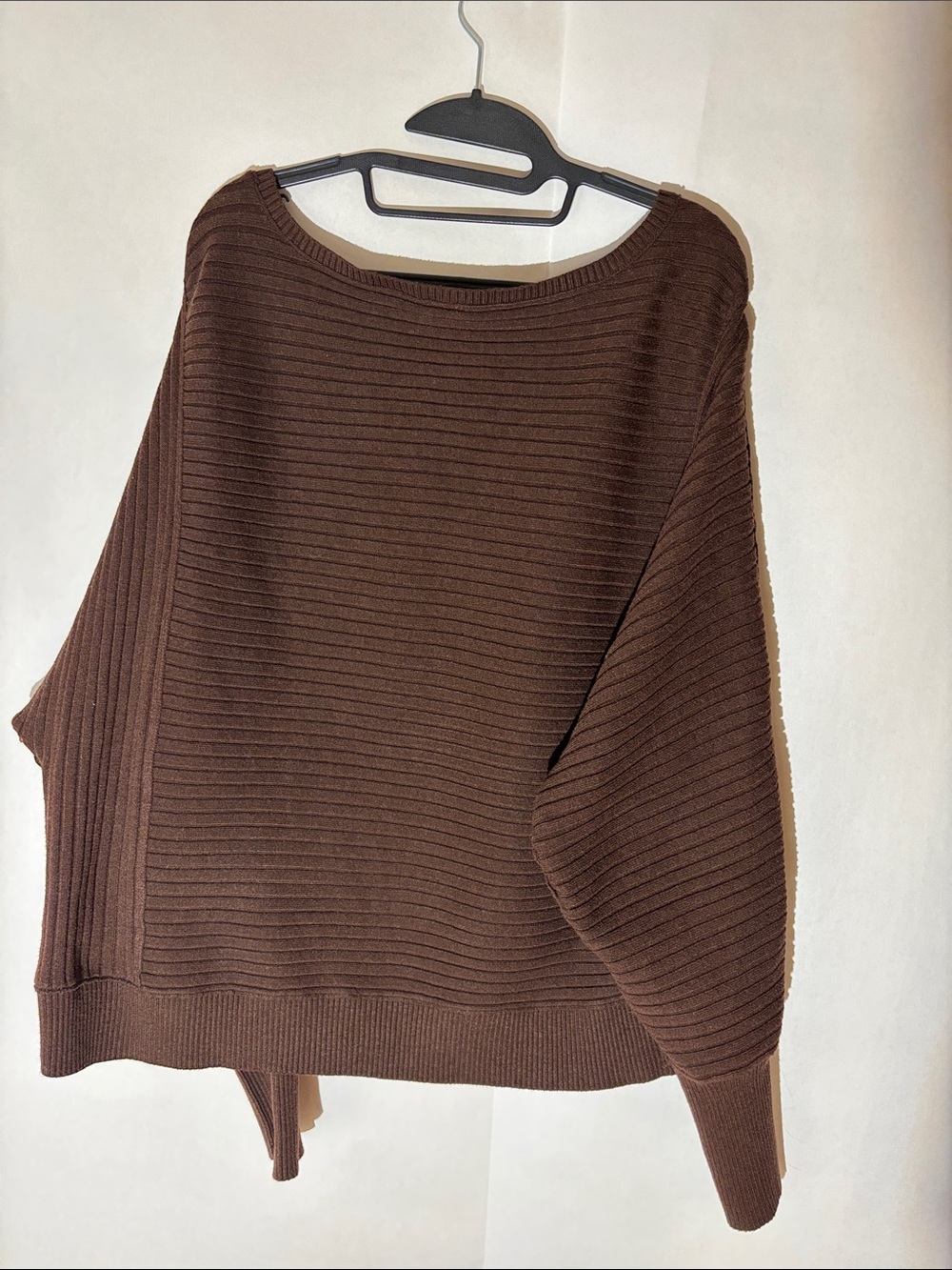 Free people Brown Ribbed Knit Women's Sweater - Picture 3 of 3